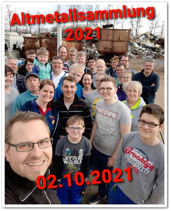 Altmetallsammelaktion 2021