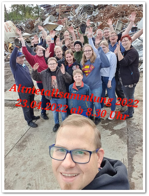 Altmetallsammelaktion 2022